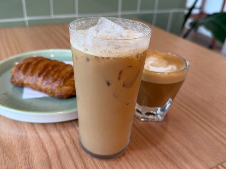 Cortados, The Lioness, and Croissants at Bexley Coffee Co. Cortados, The Lioness, and Croissants at Bexley Coffee Co.