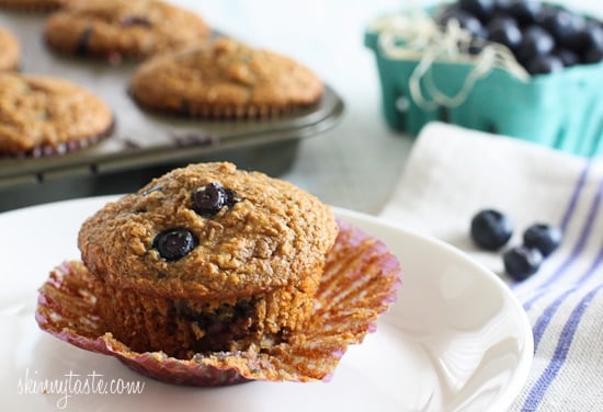 Blueberry Bran Muffins