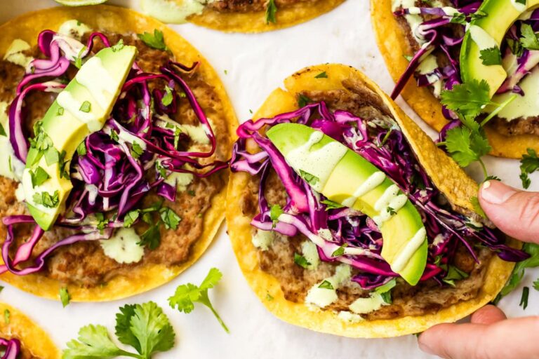 Chicken Smash Tacos with Creamy Jalapeño Sauce Chicken Smash Tacos with Creamy Jalapeño Sauce