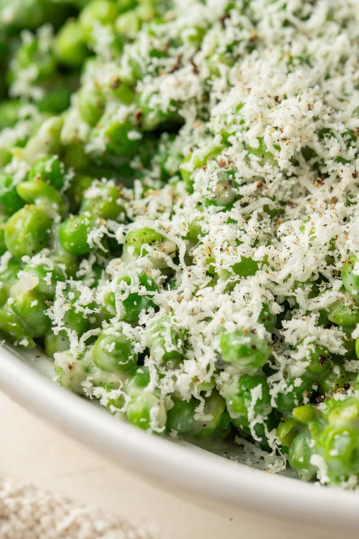 Cacio e Pepe Peas