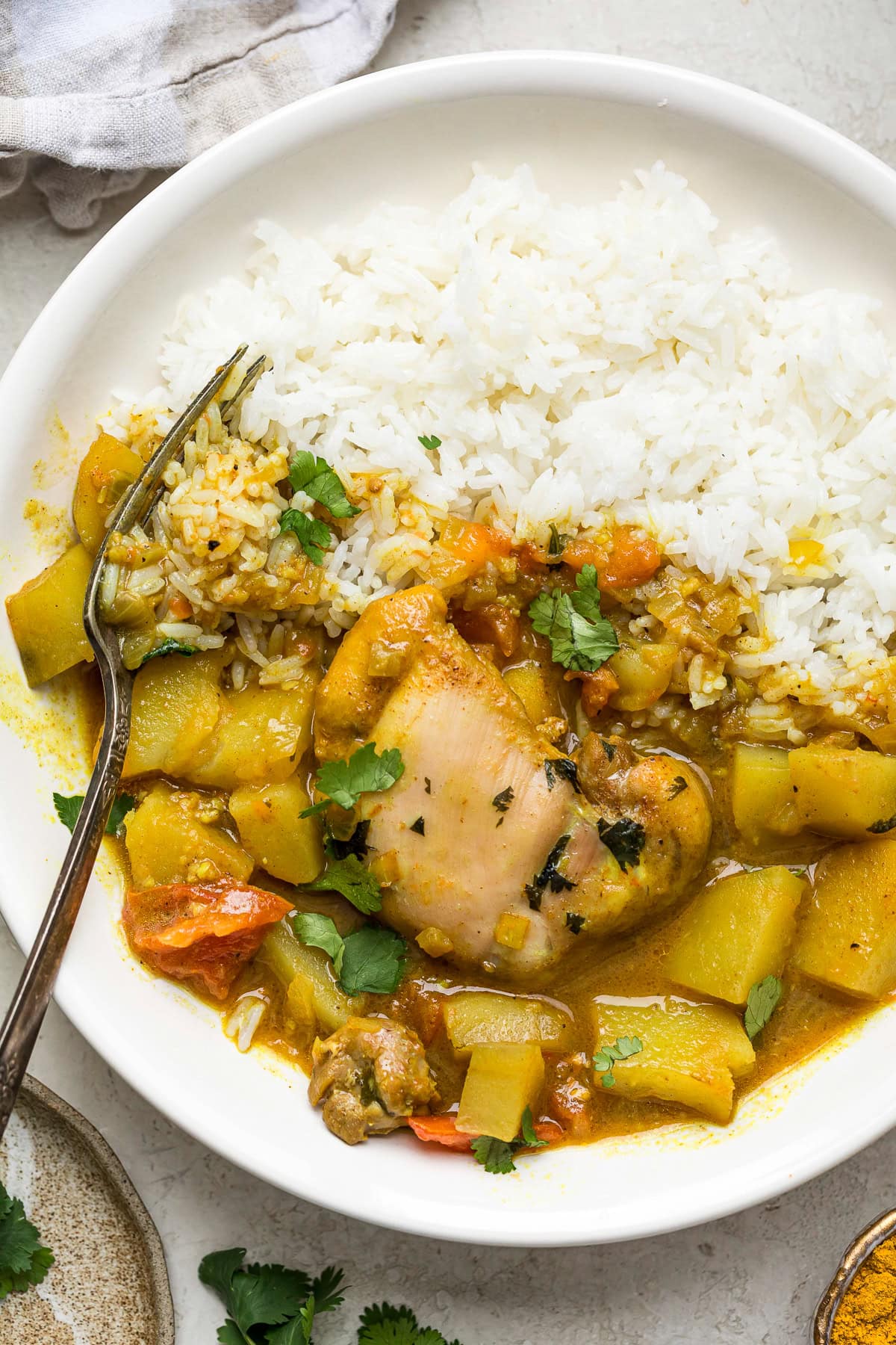 Chicken Curry with Coconut Milk