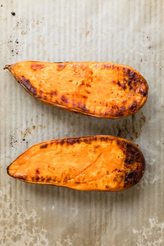roasted sweet potato